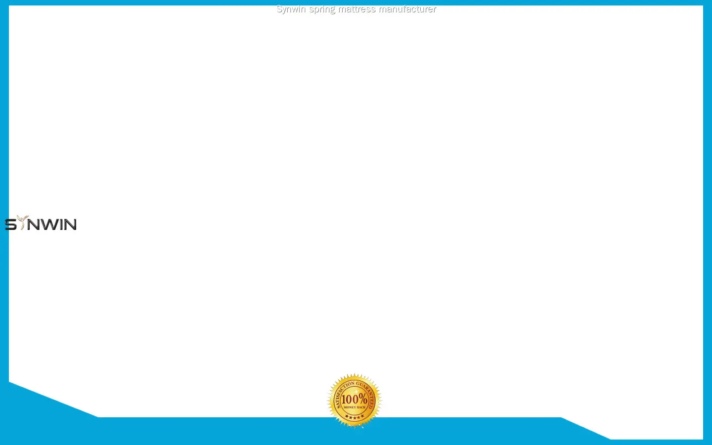 chic design foam mattress manufacturing company list supplier | Synwin 1