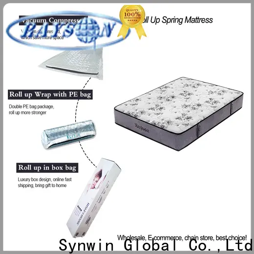 Synwin full size mattress rolled up in a box top for customization 1
