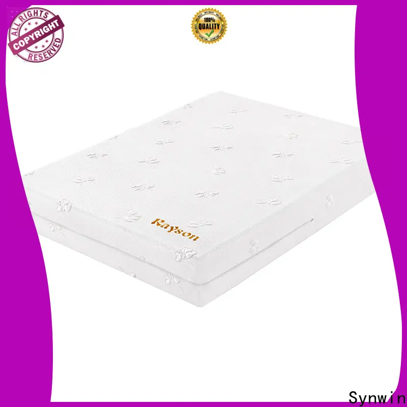 Synwin knitted fabric single bed mattress lowest price free delivery with pocket spring 1