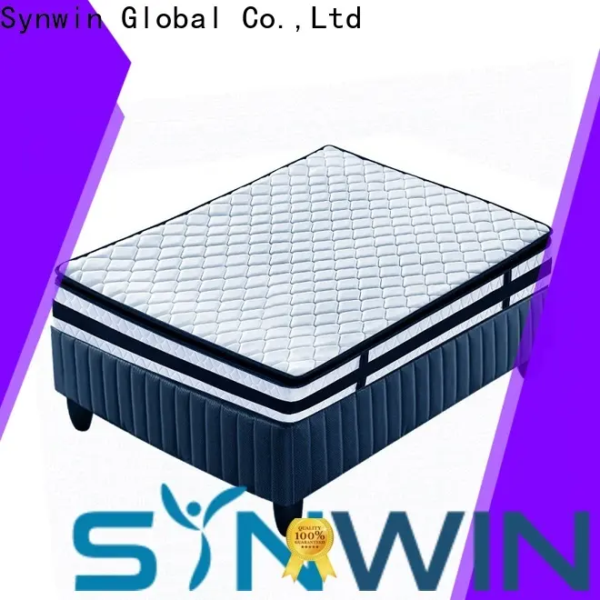 Synwin high-end best spring coil mattress 2019 custom sound sleep 1