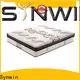 Synwin tight top wholesale mattress in bulk knitted fabric high density 1