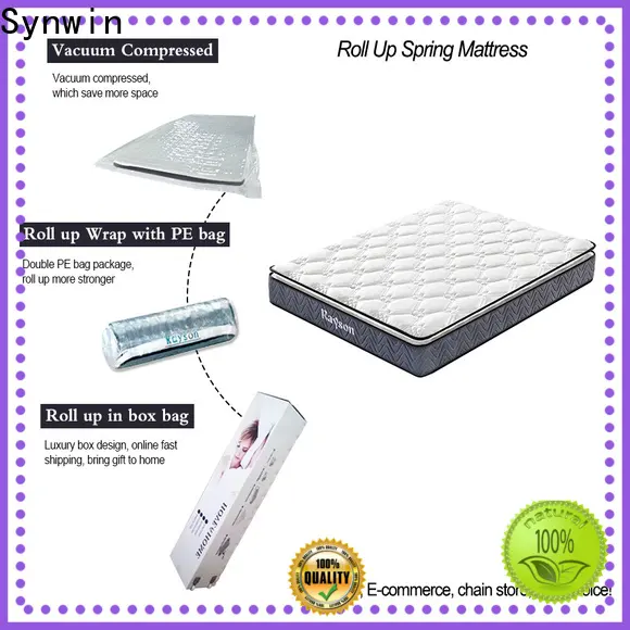 Synwin hot-sale roll out mattress reliable with spring 1