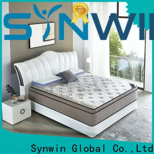 Synwin tight top wrapped coil spring mattress low-price high density 1
