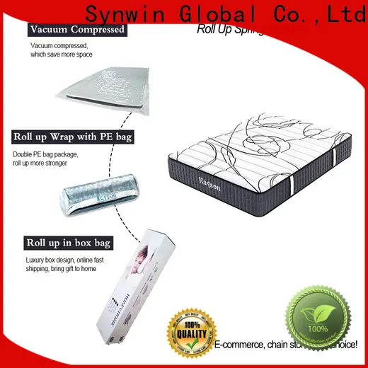 two sides rolled mattress in a box vacuum compressed manufacturing 1