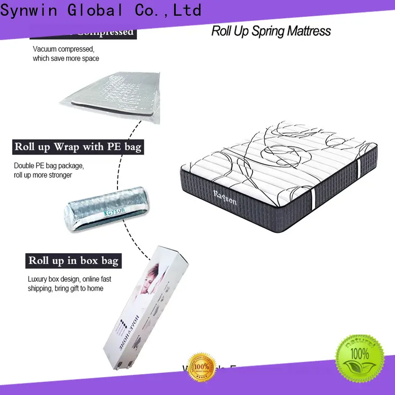two sides vacuum packed memory foam mattress top manufacturing 1