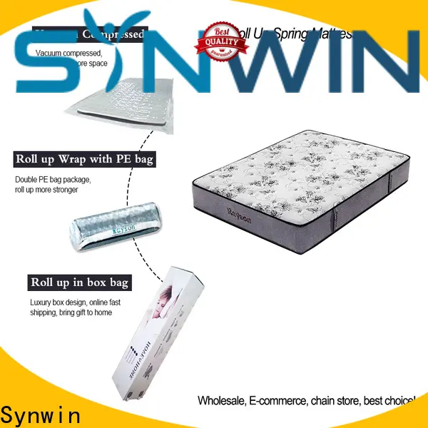 Synwin roll up bed mattress top for customization 1