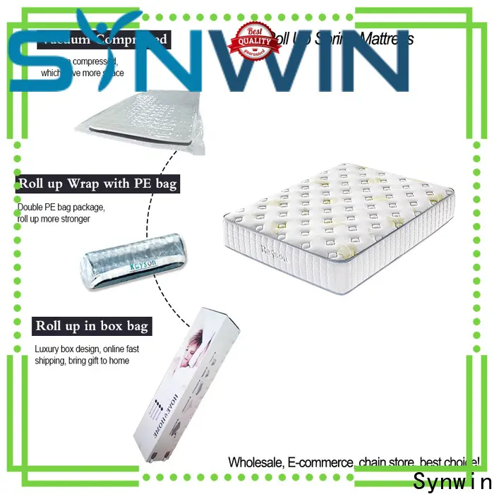 Synwin king size rolled memory foam mattress top for customization 1