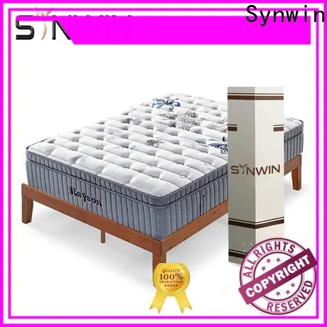 Synwin wide use luxury hotel mattress hot-sale with gel memory foam 1