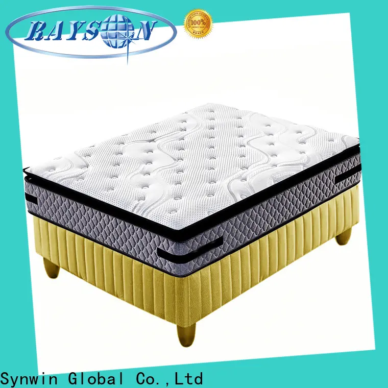 customized wrapped coil spring mattress supplier high density 1