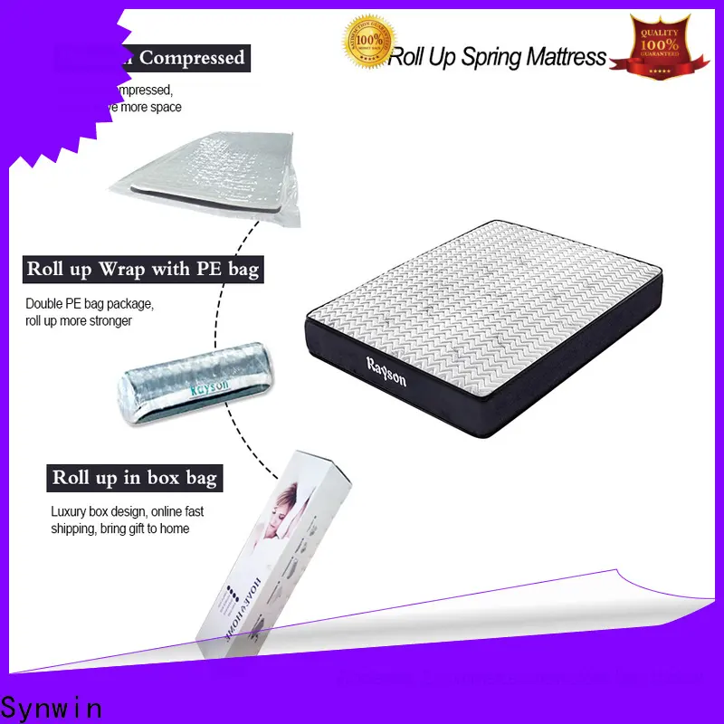 Synwin roll up foam mattress oem & odm with pillow 1