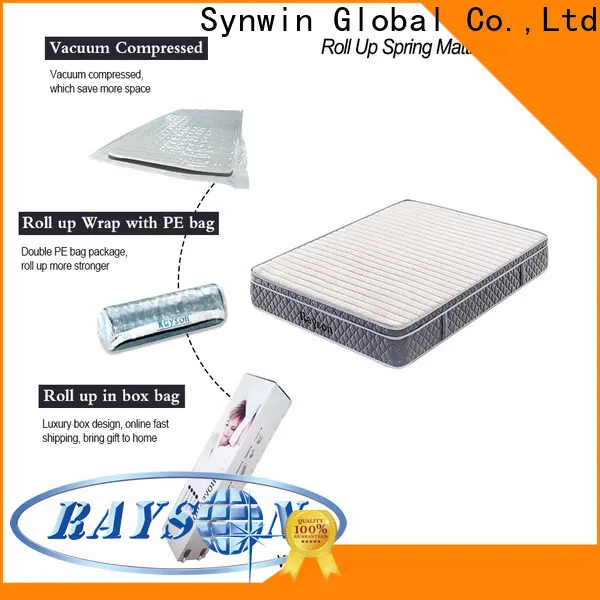 Synwin mattress rolled up in a box vacuum compressed for customization2 1