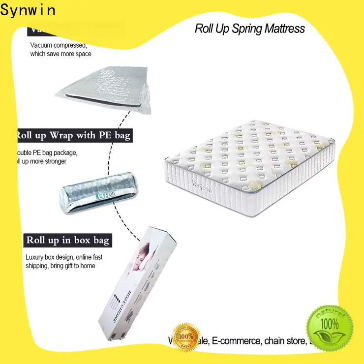 king size rolled foam mattress vacuum compressed for customization 1
