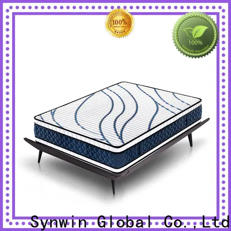 Synwin factory hotel luxury pocket spring double bed mattress with flower and leaves patten like in the forest1 1