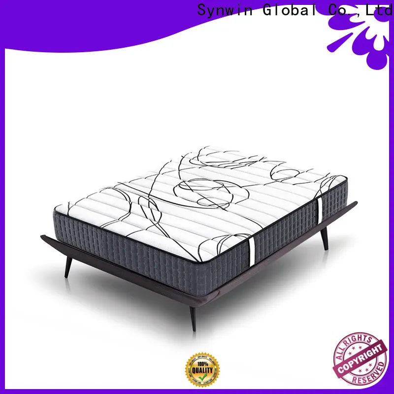 Synwin factory hotel luxury pocket spring double bed mattress with flower and leaves patten like in the forest2 1