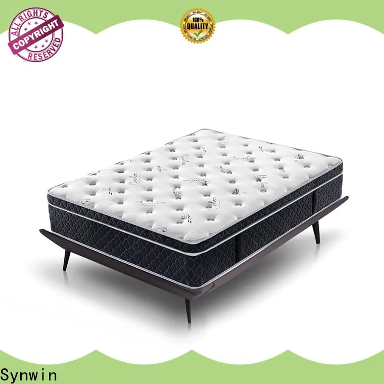 Synwin factory hotel luxury pocket spring double bed mattress with flower and leaves patten like in the forest3 1
