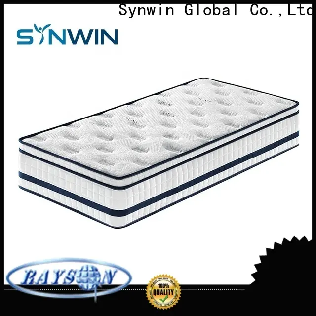 Synwin factory hotel luxury pocket spring double bed mattress with flower and leaves patten like in the forest5 1