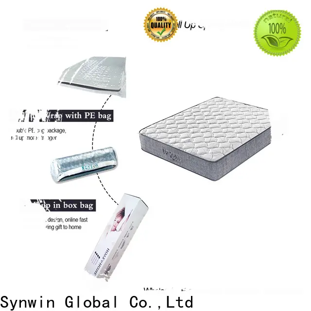Synwin king size rolled mattress in a box hot manufacturing 1