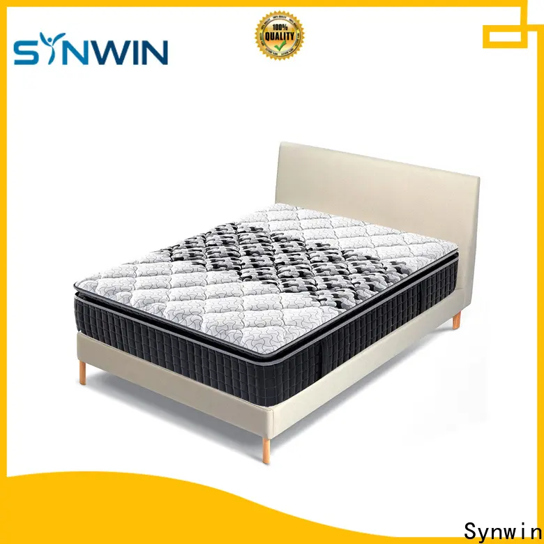 Synwin factory hotel luxury pocket spring double bed mattress with flower and leaves patten like in the forest16 1