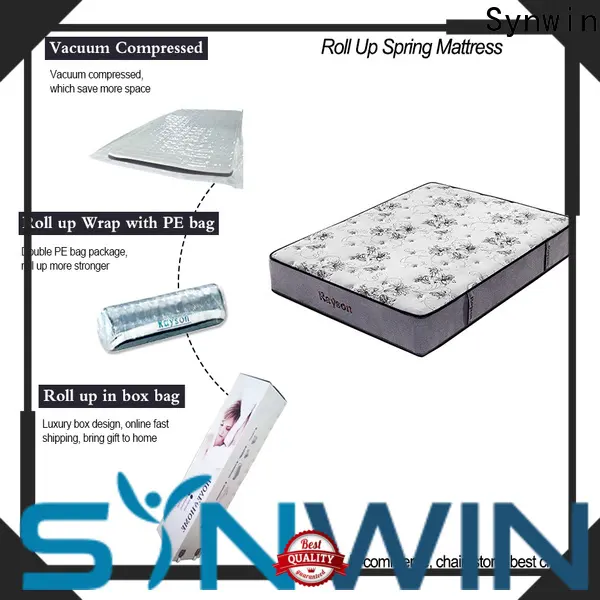 two sides mattress rolled up in a box vacuum compressed 1