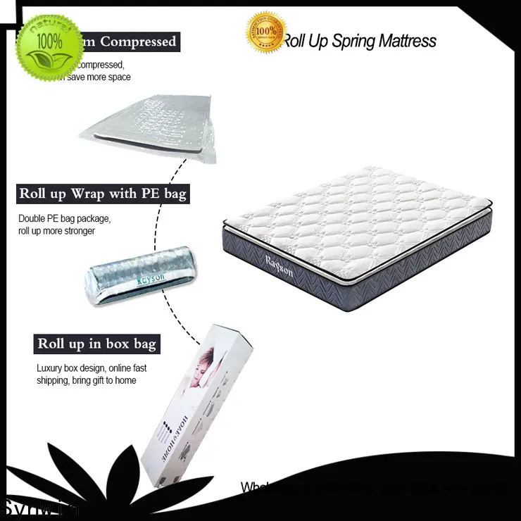 luxury roll up foam mattress oem & odm with spring 1