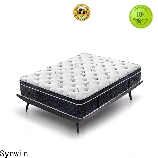 Synwin factory hotel luxury pocket spring double bed mattress with flower and leaves patten like in the forest21 1