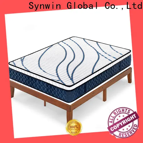 Synwin factory hotel luxury pocket spring double bed mattress with flower and leaves patten like in the forest23 1
