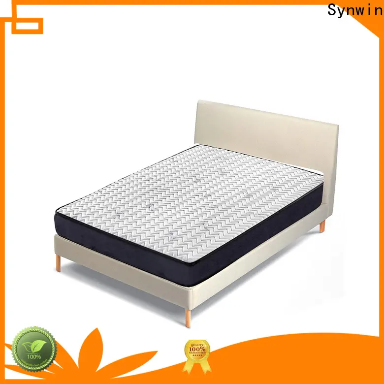 Synwin factory hotel luxury pocket spring double bed mattress with flower and leaves patten like in the forest25 1