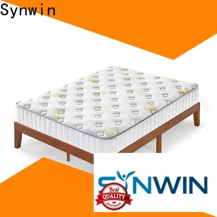 Synwin factory hotel luxury pocket spring double bed mattress with flower and leaves patten like in the forest27 1