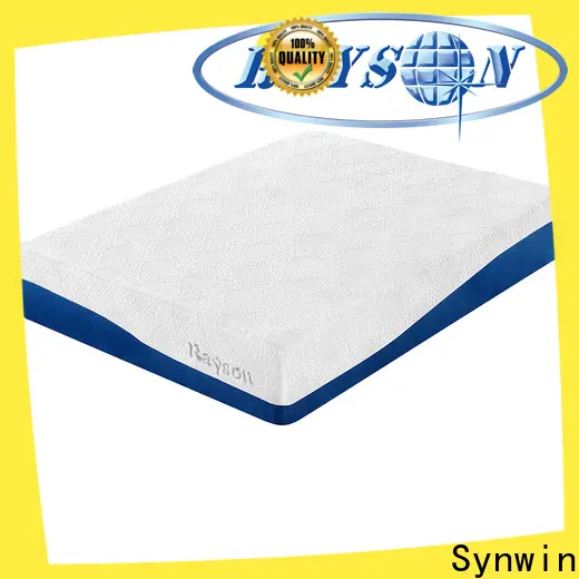 Synwin knitted fabric latex foam mattress manufacturing process free delivery for sound sleep 1