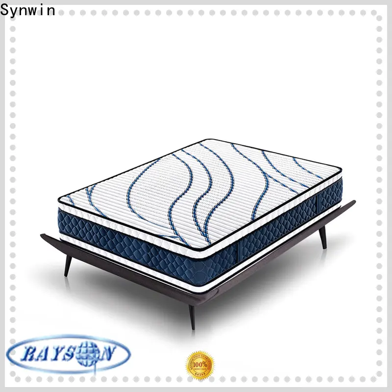 Synwin factory hotel luxury pocket spring double bed mattress with flower and leaves patten like in the forest32 1