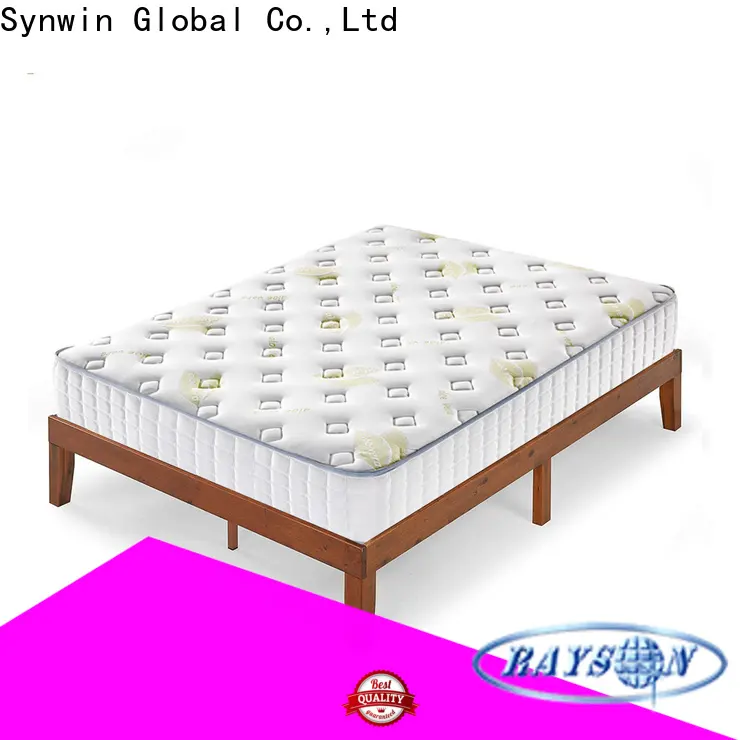 Synwin factory hotel luxury pocket spring double bed mattress with flower and leaves patten like in the forest33 1