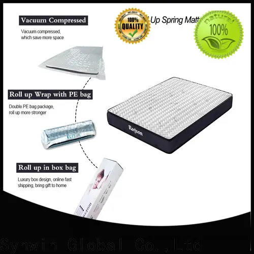 Synwin luxury roll out mattress reliable with spring 1