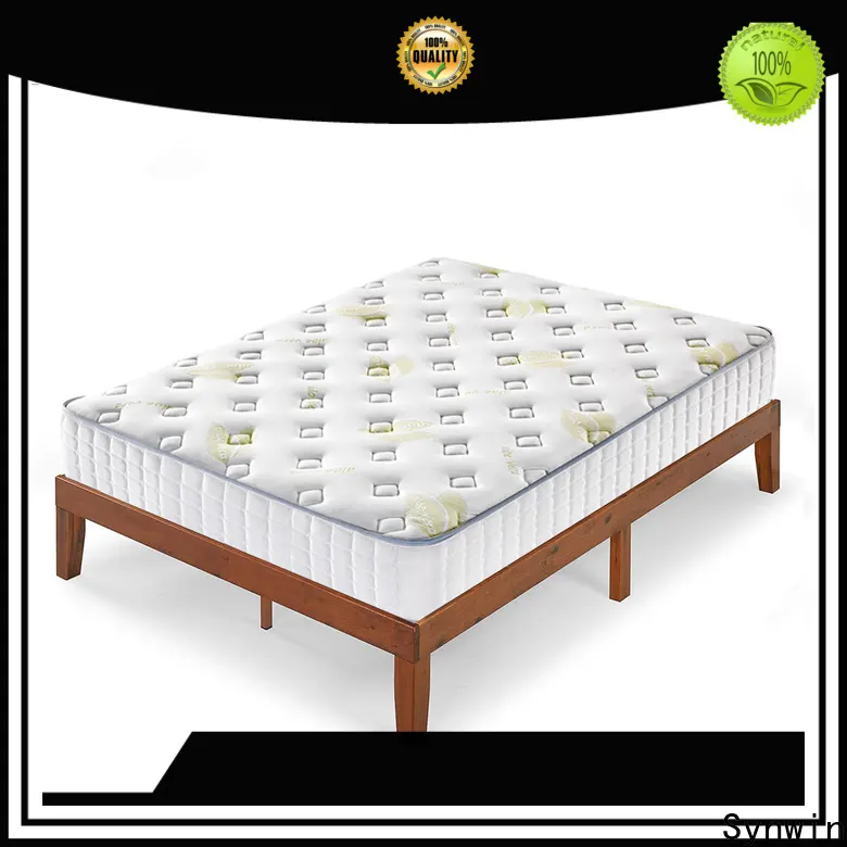 Synwin factory hotel luxury pocket spring double bed mattress with flower and leaves patten like in the forest46 1