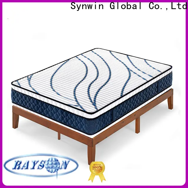 Synwin factory hotel luxury pocket spring double bed mattress with flower and leaves patten like in the forest47 1