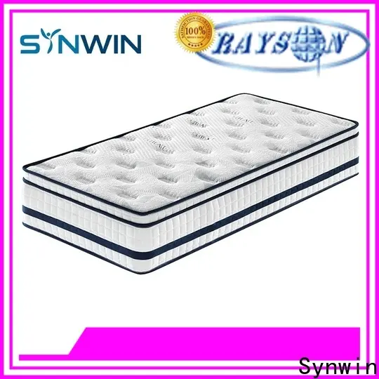 Synwin factory hotel luxury pocket spring double bed mattress with flower and leaves patten like in the forest50 1