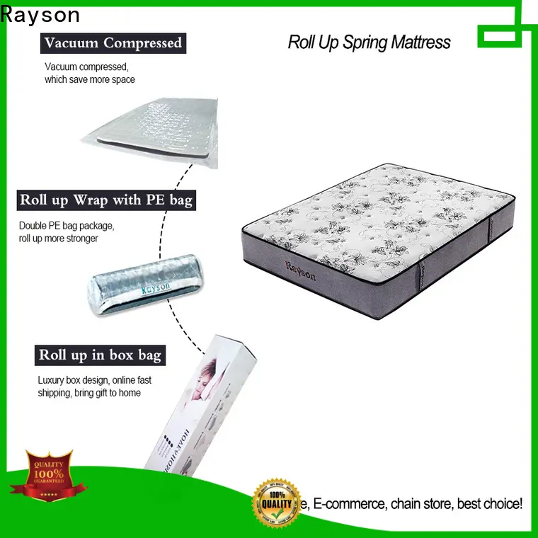 two sides vacuum packed memory foam mattress rolled vacuum compressed 1
