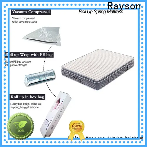 Synwin latex mattress rolled up in a box top at discount 1