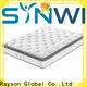 Synwin available king size pocket sprung mattress knitted fabric high density 1