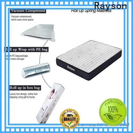 comfortable roll up foam mattress bonnell coil at discount with pillow 1