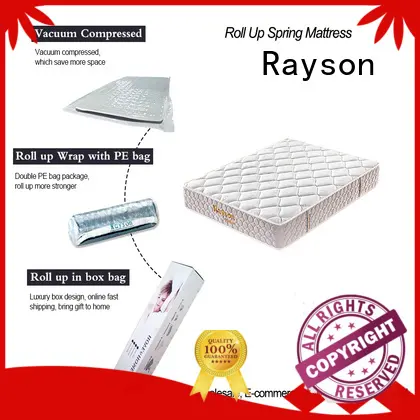 coil box rolled foam mattress latex tight 1