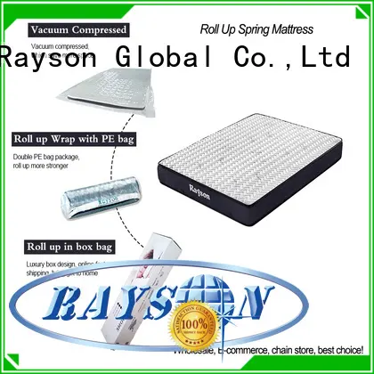 hot-sale roll out mattress knitted fabric reliable with pillow 1