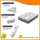 euro vacuum packed memory foam mattress 25cm height tight for sale 1