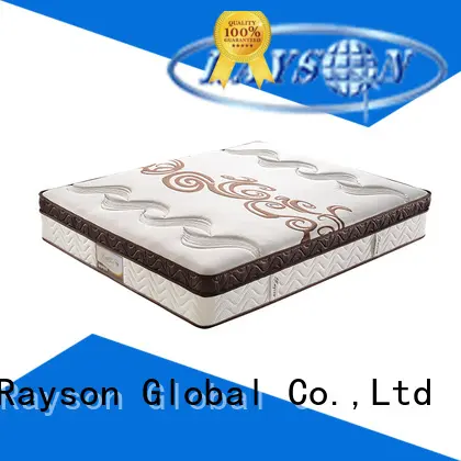 customized pocket spring mattress double chic design knitted fabric high density 1