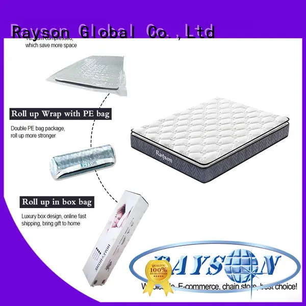 Synwin comfortable roll packed mattress at discount with pillow 1