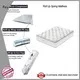 Synwin coil box vacuum packed memory foam mattress top 1