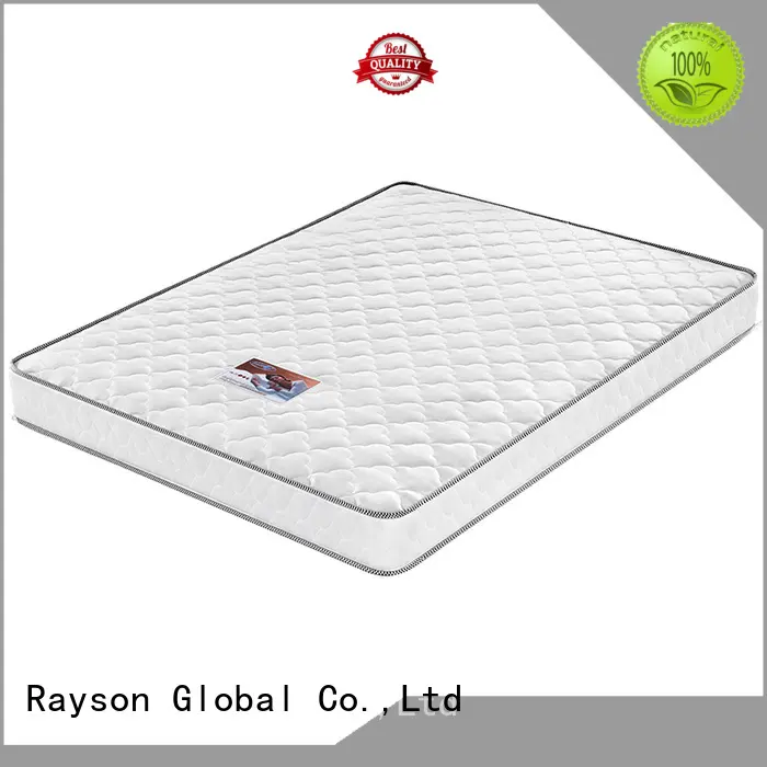 Cheap full size roll up firm bonnell spring mattress back pain 1
