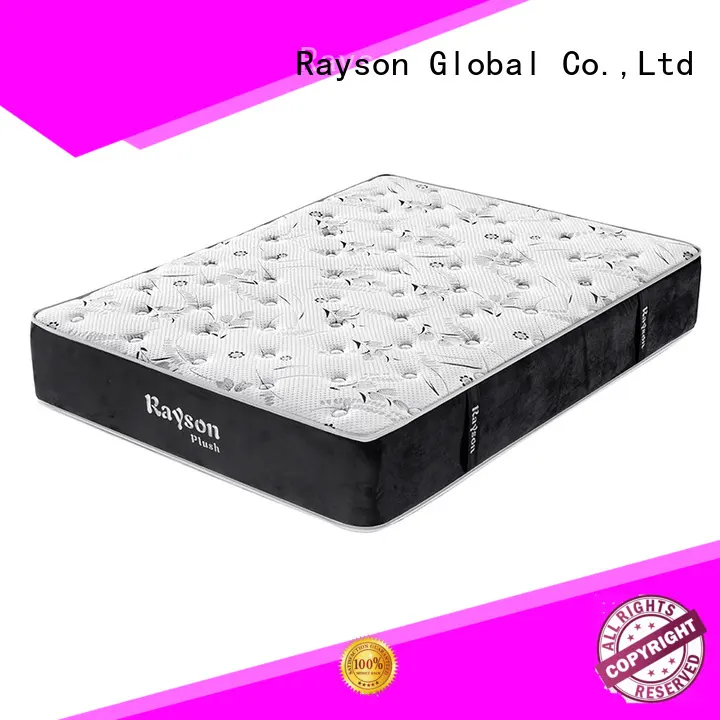 Queen size Luxury hotel tight top 30cm height pocket spring mattress 1