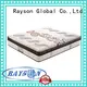 Luxury 36cm height pocket bonnell spring mattress king size 1