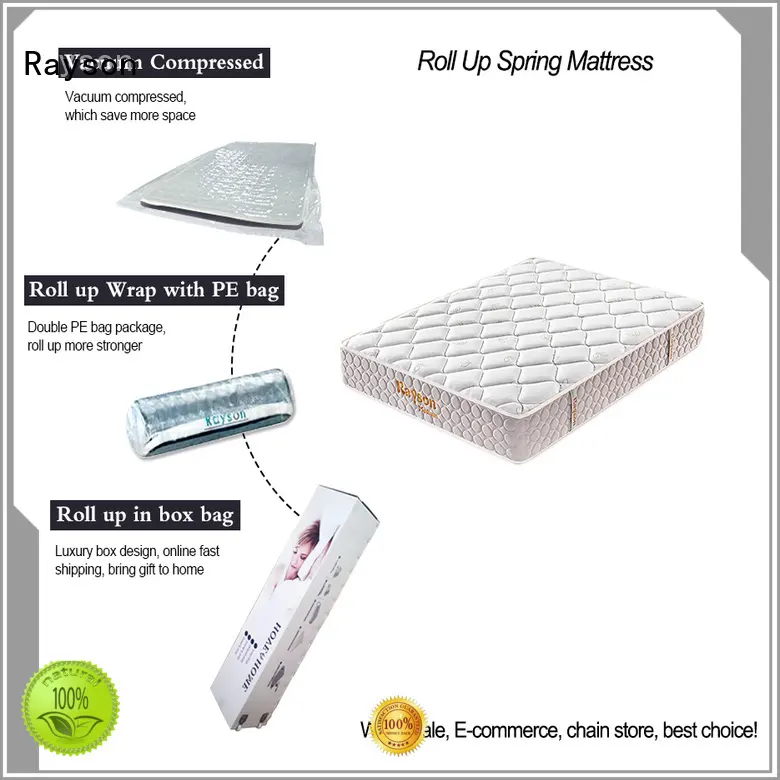 25cm height roll up king size mattress latex Synwin 1