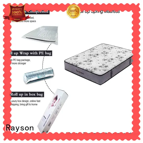 latex mattress rolled up in a box top for customization Synwin 1